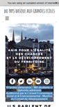 Mobile Screenshot of dupaysbasqueauxgrandesecoles.org
